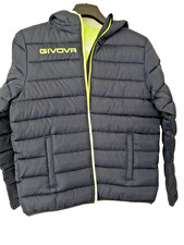 GIVOVA Giacca Trapuntata Modello Giubbotto OlandaBlue/Gial Taglia "S" Nuova!