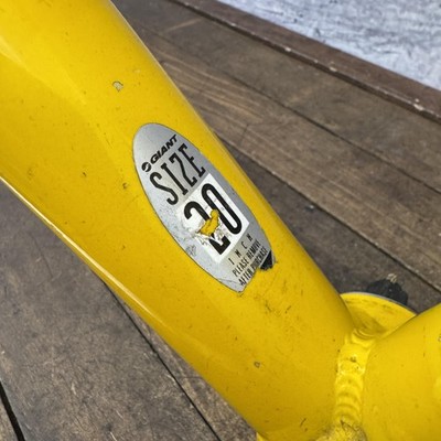 Vintage Giant ATX 890 World Cup XC MTB Frame 21in Yellow Mountain