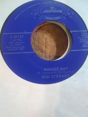 Rod Stewart, Maggie May / (I Know) I'm Losing You ~ Mercury 45