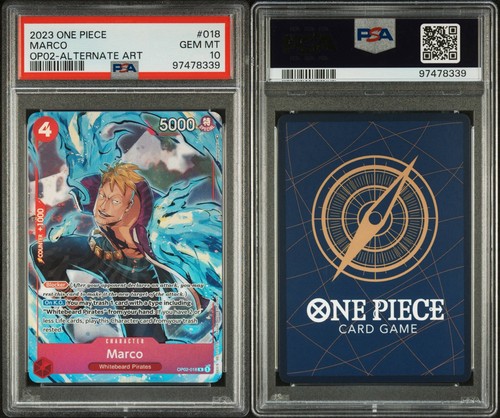 Marco (Alternate Art) graded PSA 10 for sale on eBay