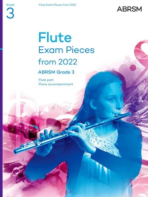 Flute Exam Pieces from 2022, ABRSM Grade 3 | Abrsm | Broschüre | Englisch | 2021