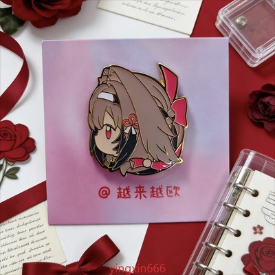 Zenless Zone Zero Dialyn Ye Shunguang Zhao Button Pin Anime Brooch Badge