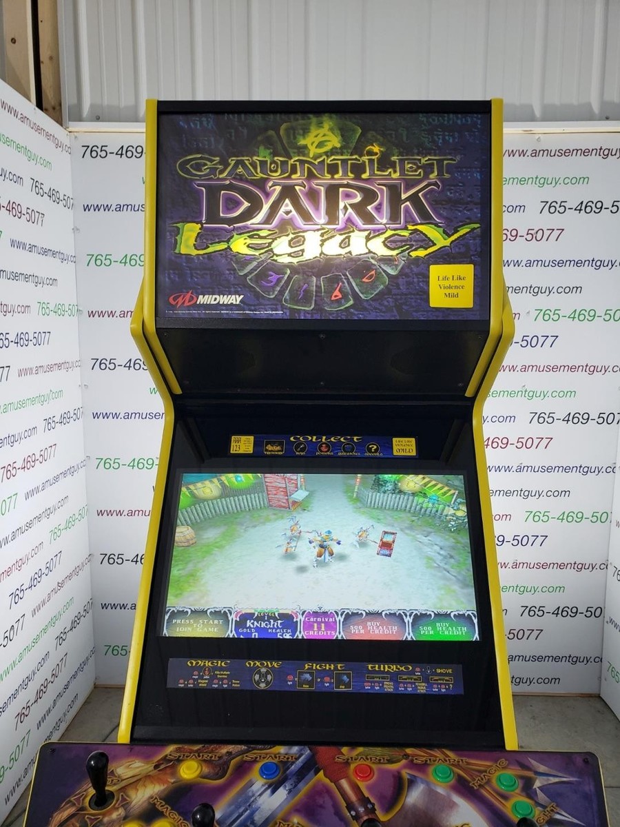 Gauntlet Dark Legacy by Midway COIN-OP Arcade Video Game | eBay