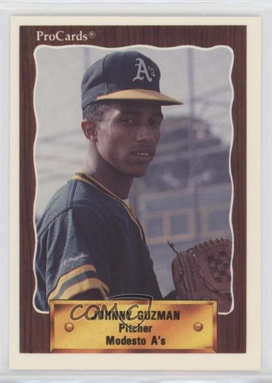 1990 CMC AAA/ProCards A & AA Packs ProCards Johnny Guzman #665 0q3
