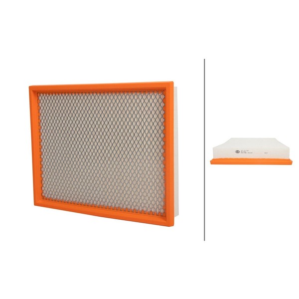 Luftfilter-Einsatz 295 X 233 Mm Hella Passend FüR U.A. Saab 9-3-image