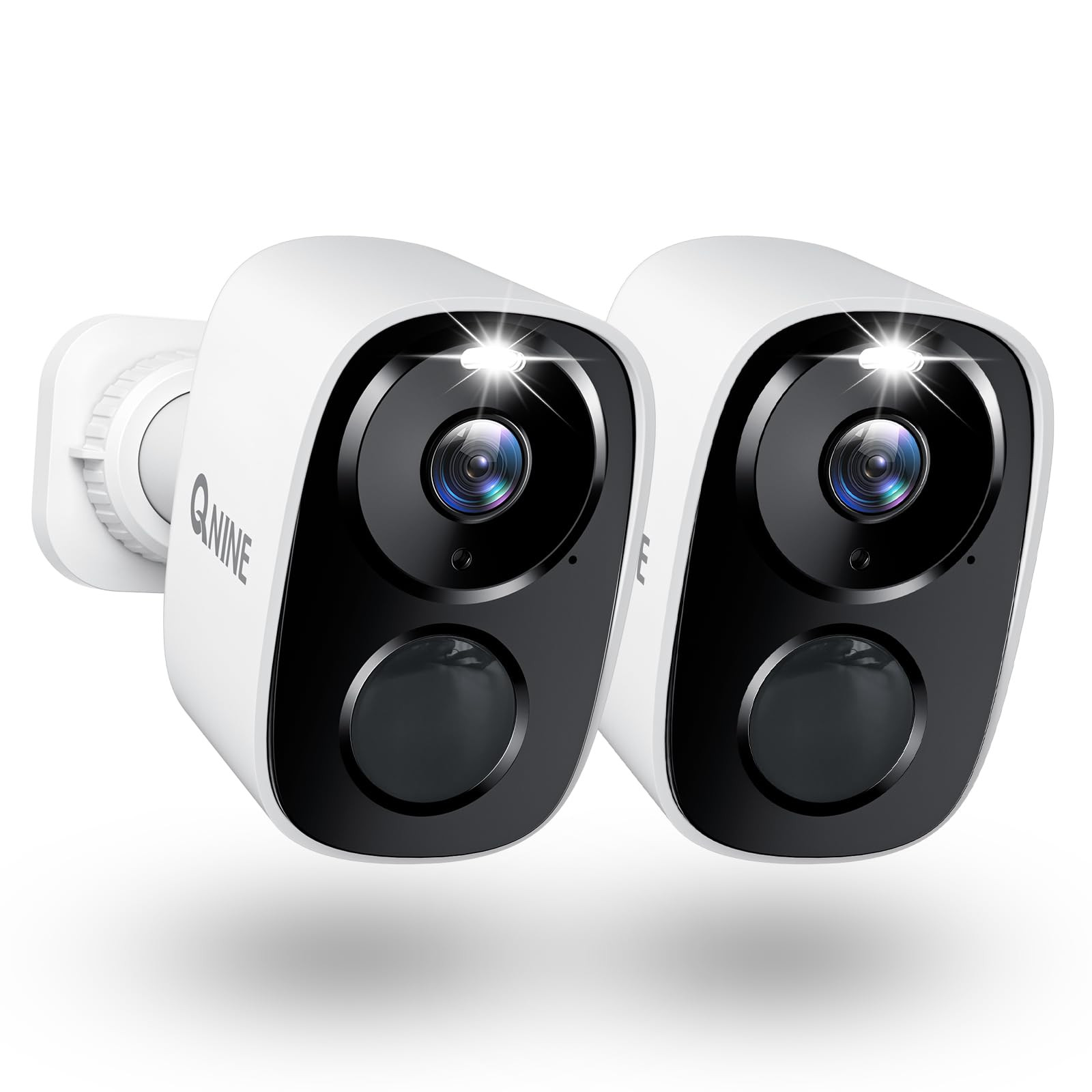 2K Wireless Outdoor Security Camera 2 Pack with 5GHz WiFi Battery Powered-image