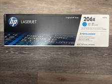 HP 206X High Yield Cyan LaserJet Toner Cartridge W2111X AMX 