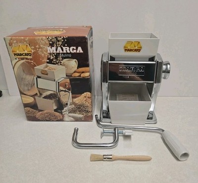 Marcato Marga Mulino Steel Mill & Grain Crusher Grinder Machine Italy Excellent 