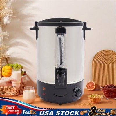 Coffee Dispenser Stainless Steel Insulation Barrel Hot Coffee Dispenser 1800 W