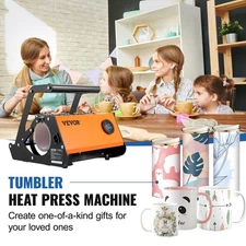 New Tumbler Heat Press, 30oz Mug Heat Press Machine, Sublimation Transfer 11-1