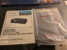 SANYO PLUS D64 CASSETTE TAPE DECK ORIGINAL SE...