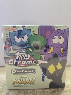 2026 Topps Chrome VeeFriends Mega Box In Hand  - 2 Qnty avail - free ship