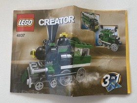 Lego Creator 3 in 1 bundle: 4837 & 4838 in Canisters Both Complete with Manuals