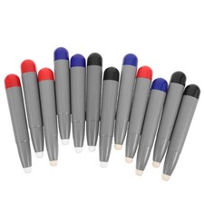 12Pcs Reusable Plastic Whiteboard Stylus Pens for School Interactive Touch