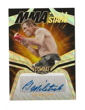 2025 Panini PFL Combat Anthology PAT MILETICH Autographed MMA Stars UFC