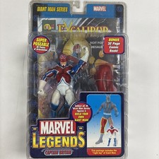 Marvel Legends Captain Britain Figure Giant Man BAF Series 2006 Toy Biz