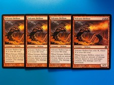 MTG 4x Volcano Hellion # 111 Planar Chaos Modern Magic the Gathering x4 NM