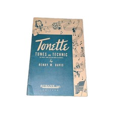 Vintage Tomette Tunes & Technic SONG FLUTE Music SHEET Booklet 1941