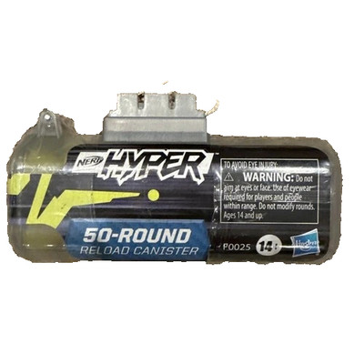Nerf Hyper Series 50 Round Reload Canister Refill Ammo Pack NEW/SEALED/Free ship