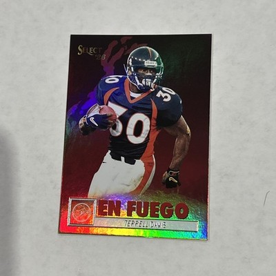 2026 Panini Decades 90s Pop Culture Fred Taylor En Fuego Holo Foil No. E-FT