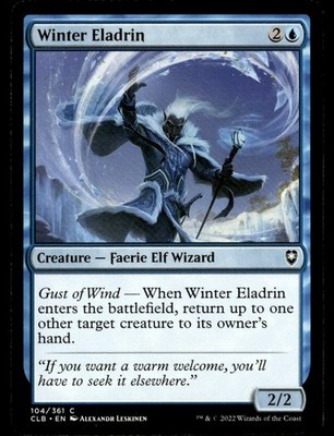 2022 Commander Legends: Battle for Baldur's Gate Winter Eladrin
