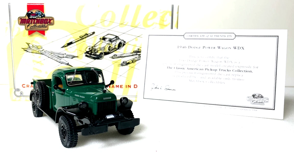 Современные литые машинки, грузовики и фургоны Dodge 1946 год