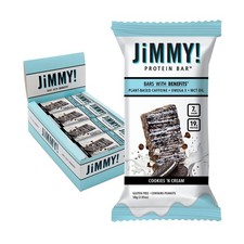 High Protein Cookies And Cream Snack Bars 19G Protein Low Sugar 12 Count Pack