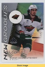 2024-25 Upper Deck SP Game Used New Grooves Marat Khusnutdinov #NG-18 READ 5ya