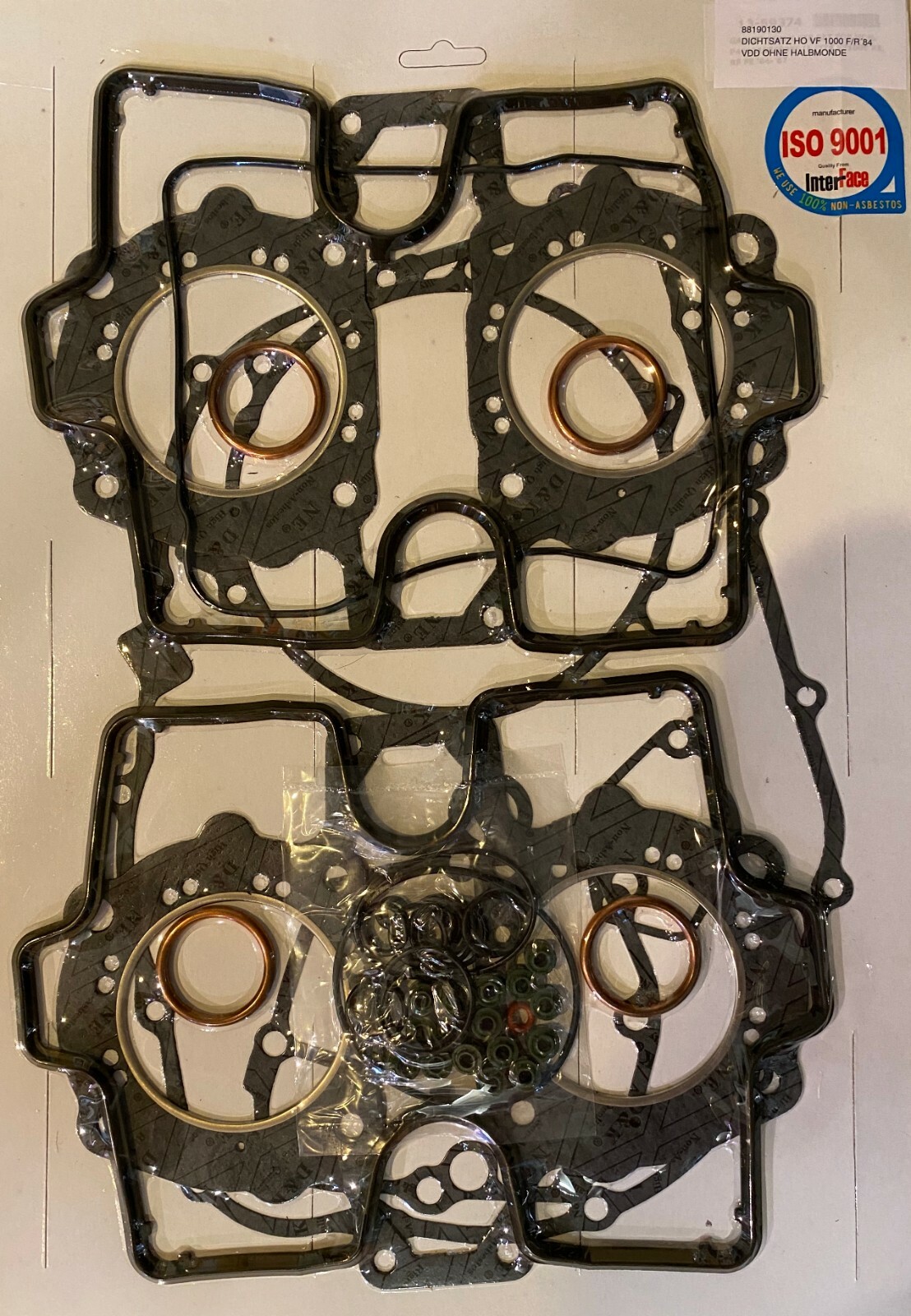 Kit complet joints moteur Honda VF 1000 SC15 SC16 pour réfection totale
