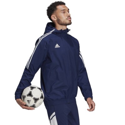 4065417424906 adidas Herren Condivo 22 Allwetterjacke marineblau