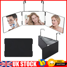 3 Way Mirror for Self Hair Cutting Trifold Barber Mirrors 3 Sided Makeup Mirrors