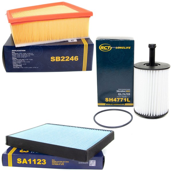 Inspektionspaket Filterset SCT FüR Seat Ibiza IV III Skoda Fabia I VW Polo-image