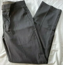 AXIST SILKWORKS  STRIAGHT FIT DRESS PANTS * CHARCOAL * 32 x 32  * $65 MSRP * NEW