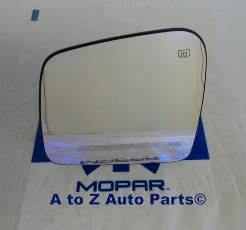 NEW 2011-2020 Grand Cherokee, Dodge Durango DRIVERS Side MIRROR GLASS, OEM Mopar