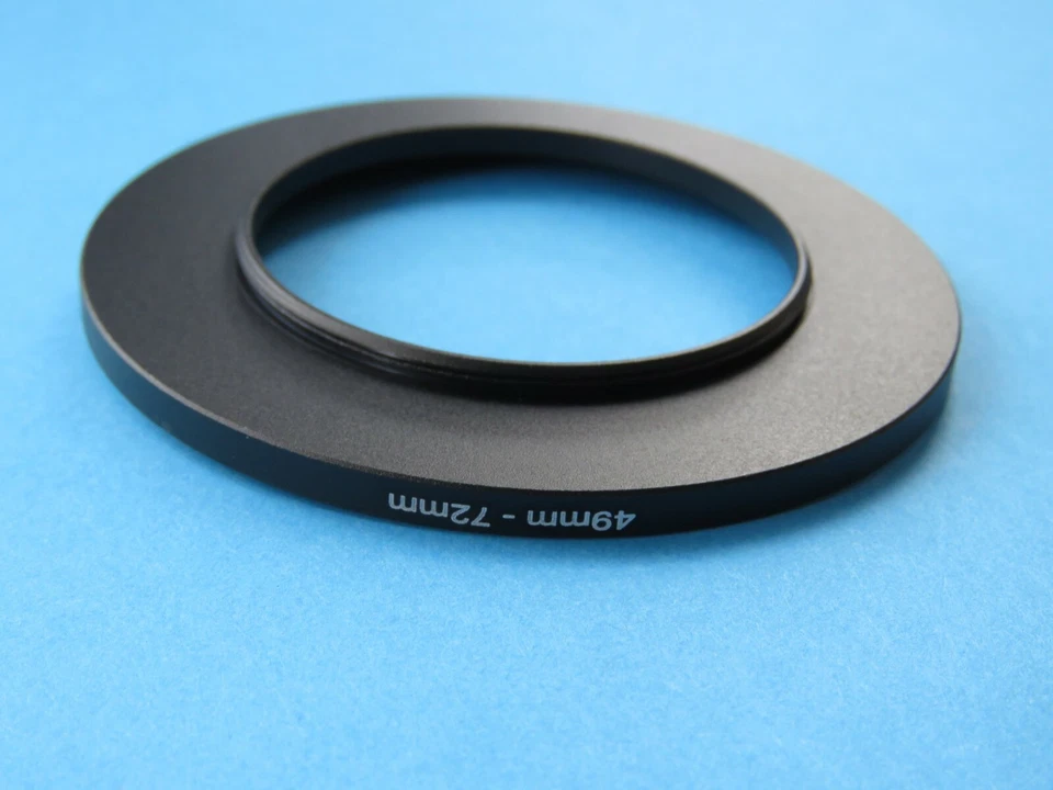 49mm to 72mm Step Up Step-Up Ring Camera Lens Filter Adapter Ring 49mm-72mm - Image 2 of 2