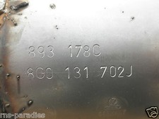 Catalyseur EEC Compatible Audi Cabriolet 8G7 B4 2.3, Coupé 8B/8C (1989) - Euro 2
