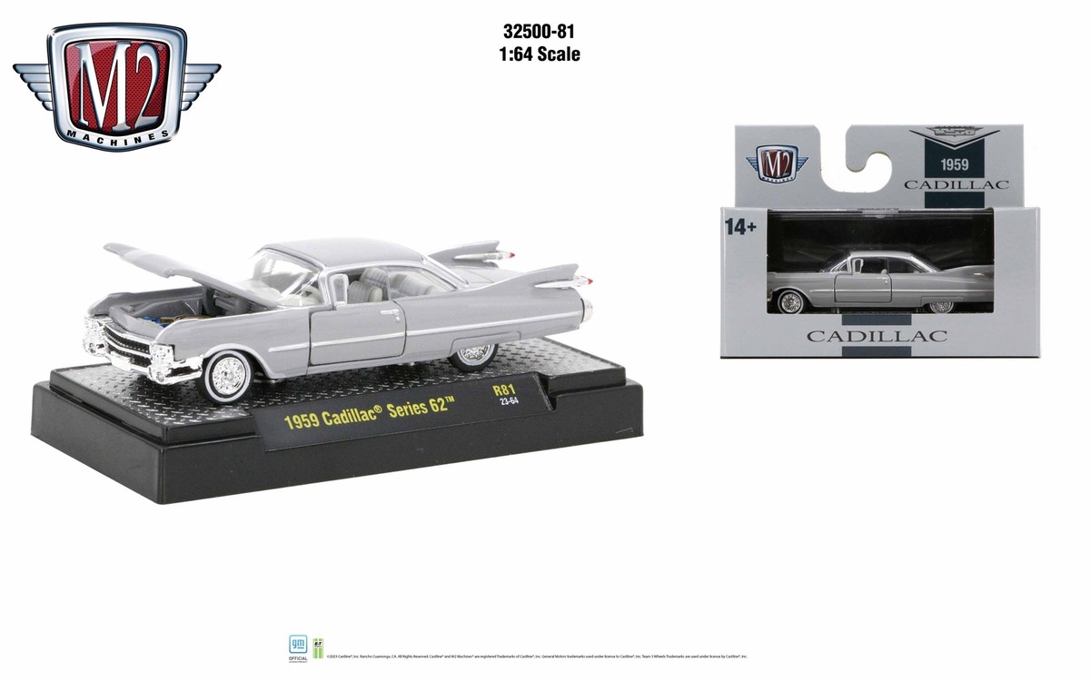 M2 Machines Auto Trucks 1:64 1959 Cadillac Series 62 Release 81 | eBay