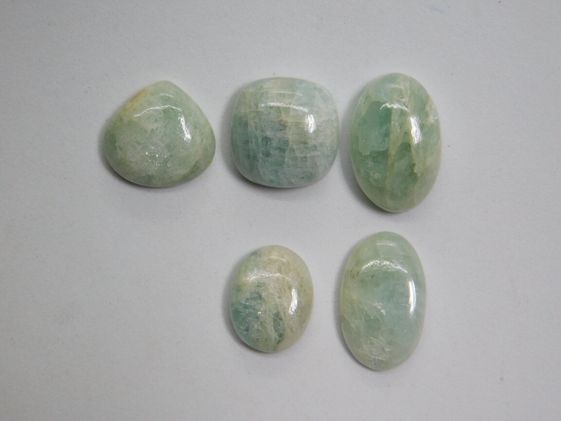 Excellent Natural Aquamarine Cabochon Loose Gemstone For