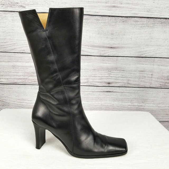 charles david black boots