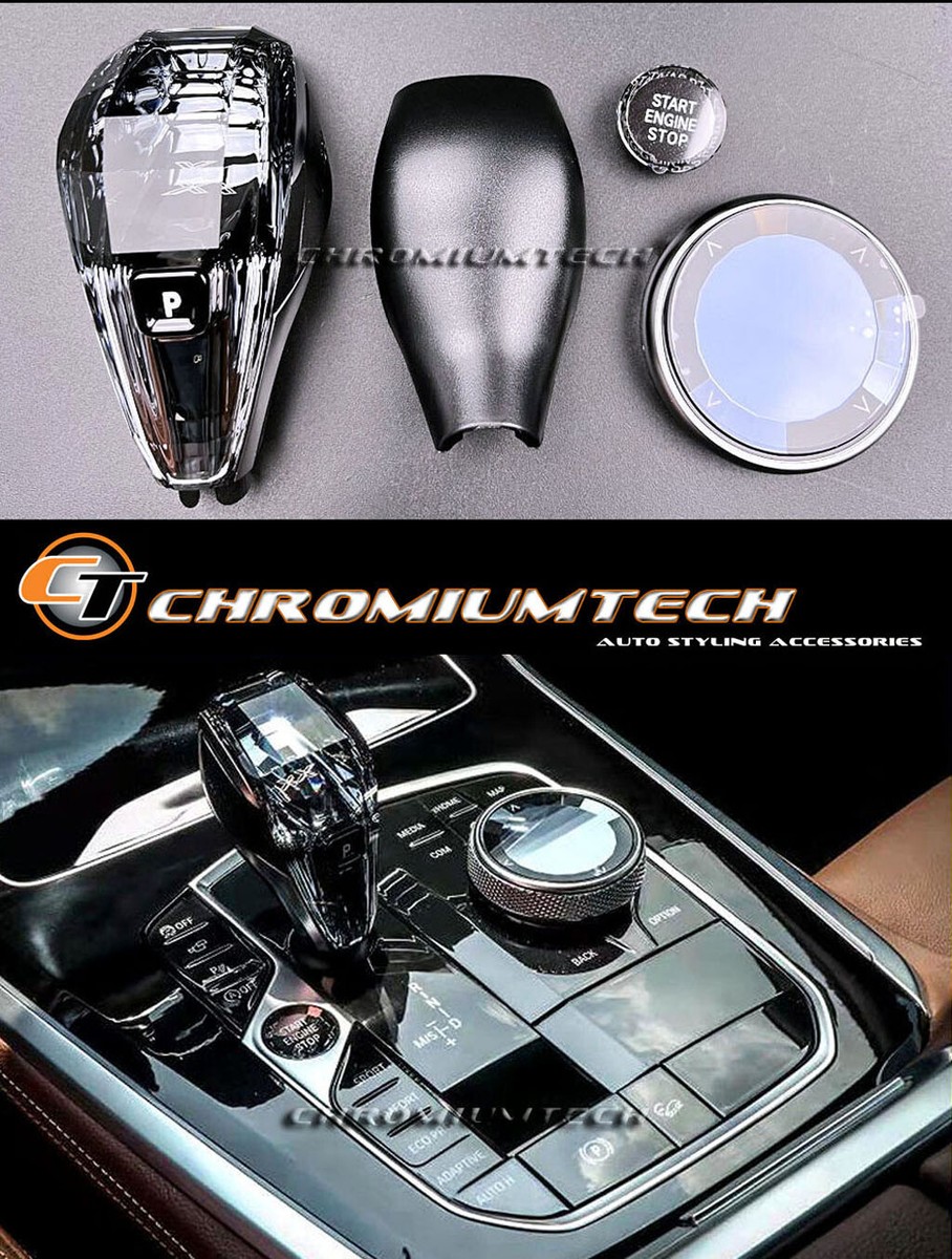 Crystal Gear Selector Knob set For BMW X5 G05 X6 G06 X7 G07 UK