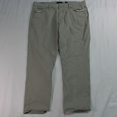 Brushed Khaki Stretch Denim Jeans | eBay