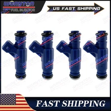 4X OEM Fuel Injectors 0280156065 For Audi A4 A4 Quattro VW Passat 1.8L Turbo