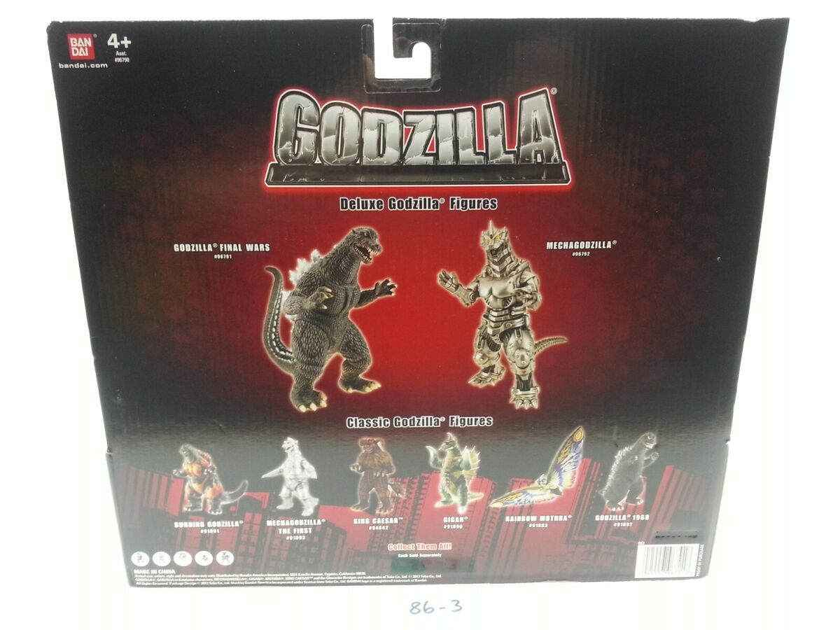 Deluxe FINAL WARS GODZILLA 11” TALL Bandai USA VINYL FIGURE Deluxe FINAL WARS GODZILLA 11” TALL Bandai USA VINYL FIGURE