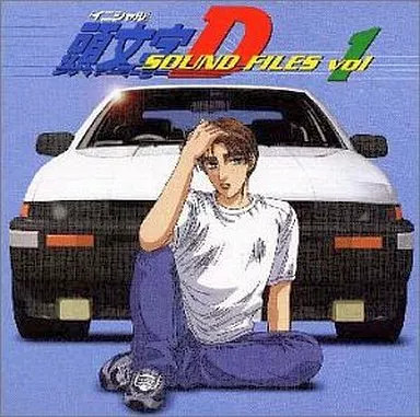 Initial D SOUND FILES VOL.1 Anime CD Original Soundtrack Music Disc