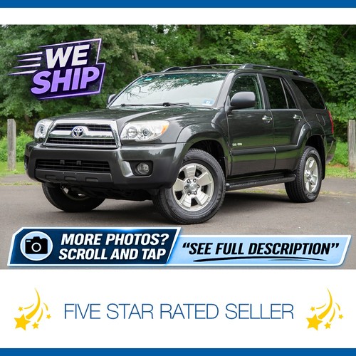 2007 Toyota 4Runner SR5 Super Low 56K mi 4wd Backup Cam CARFAX WE SHIP