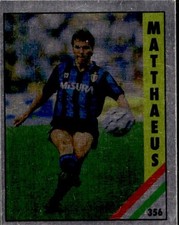 figurina Il grande calcio '91 Vallardi 1991/92 # 356 Matthaeus Inter