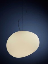 FOSCARINI GREGG GRANDE SOSPENSIONE ATTACCO E27 IN VETRO SOFFIATO ACIDATO COLORE