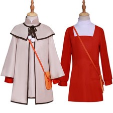 Spy X Family Yor Forger Anya Cosplay Costume Anya Forger Uniform Dress