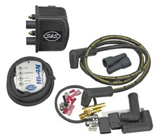 Single Fire Zündung Kit S&S HI-4N für Harley Dyna Softail FX Sportster 70-99