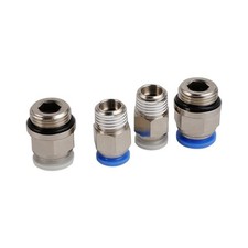 10Pcs 6mm Air Quick Connector with 1/8in NPT Male Thread for Pneumatic Control